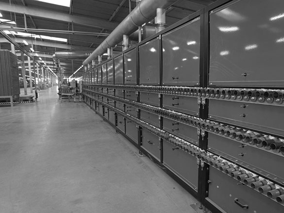 Roller horizontal driers